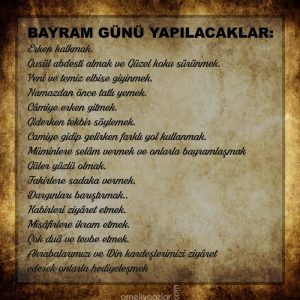 bayramda-yapılacaklar