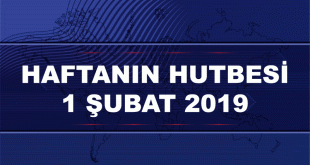 HAFTANIN HUTBESİ