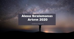 Alexa Sıralamanızı Artırın 2020