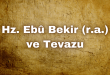 Hz. Ebû Bekir’in kıssası: Liderlik ve tevazu örneği