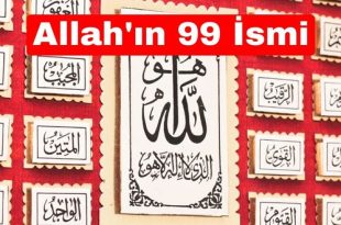 Allah'ın 99 İsmi